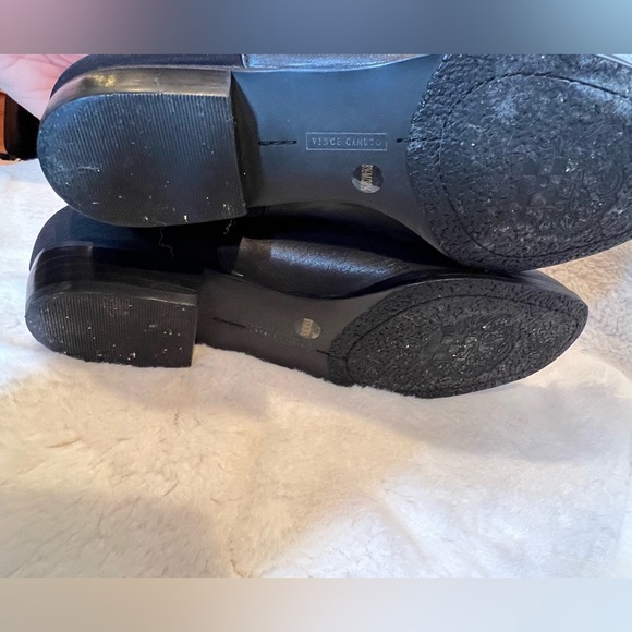 Vince Camuto flatleather boots size 8 1/2 - Picture 4 of 6